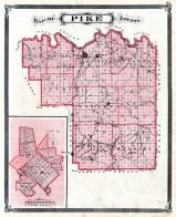 Pike County, Petersburg, Indiana State Atlas 1876